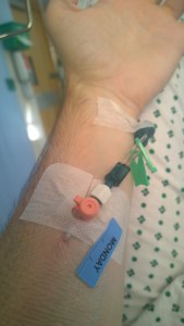 Underside of forearm