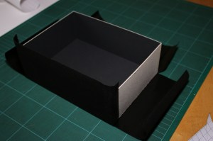 Fold up the long edges