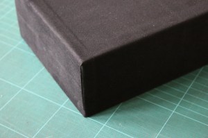 Finished corner edge