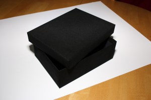 Finished box and lid